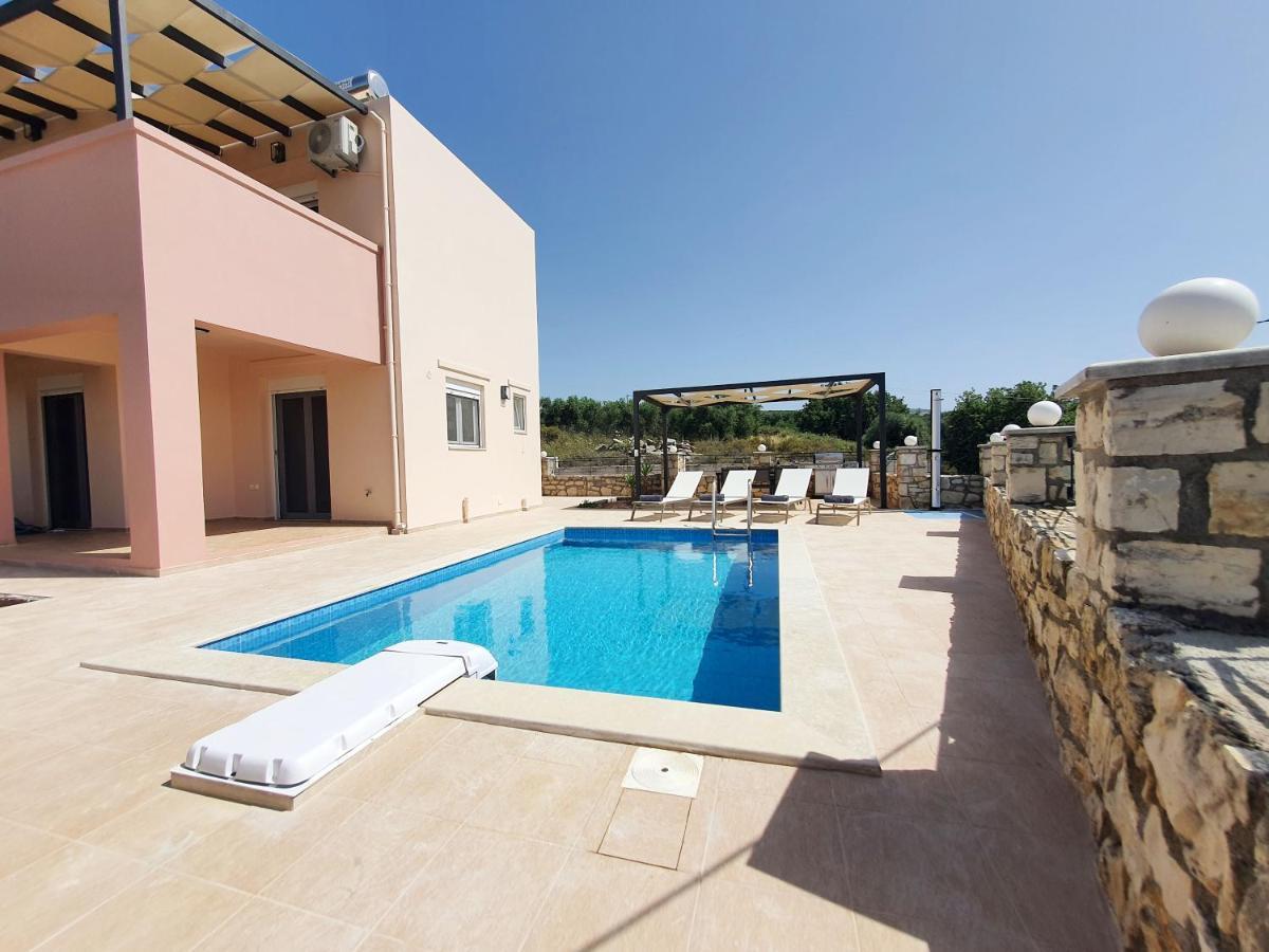 Natural View Villa With Private Pool Skouloúfia Eksteriør billede