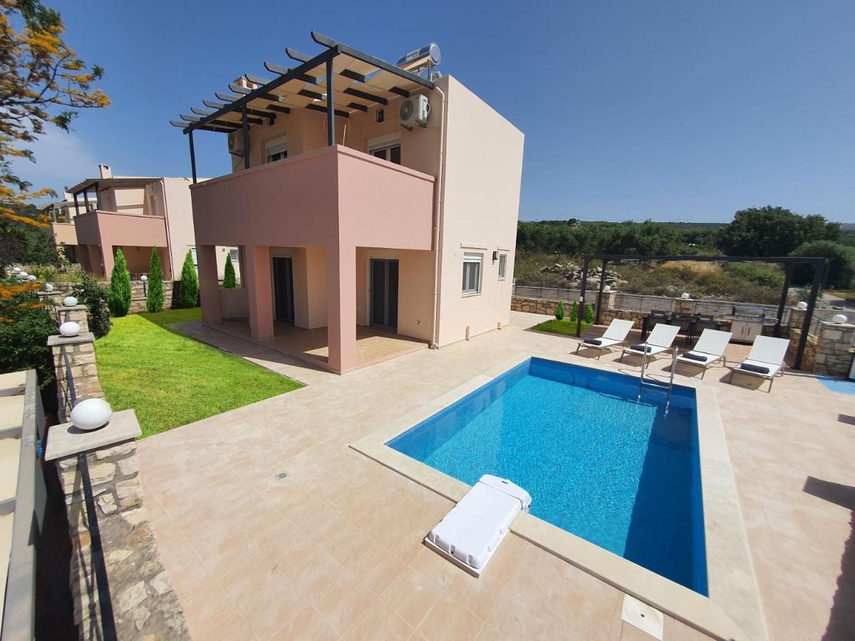 Natural View Villa With Private Pool Skouloúfia Eksteriør billede