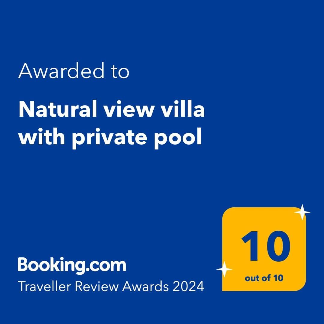 Natural View Villa With Private Pool Skouloúfia Eksteriør billede